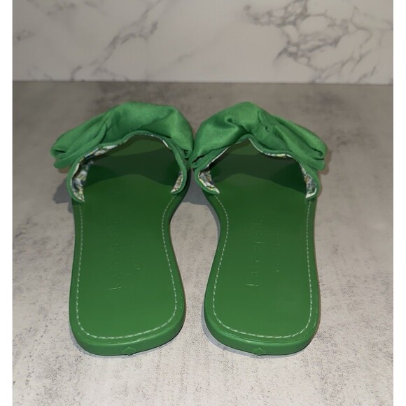 Kate Spade Women's Green Bikini Bow Slide Sandal 8.5 B (M) $128 Retail - Picture 7 of 8